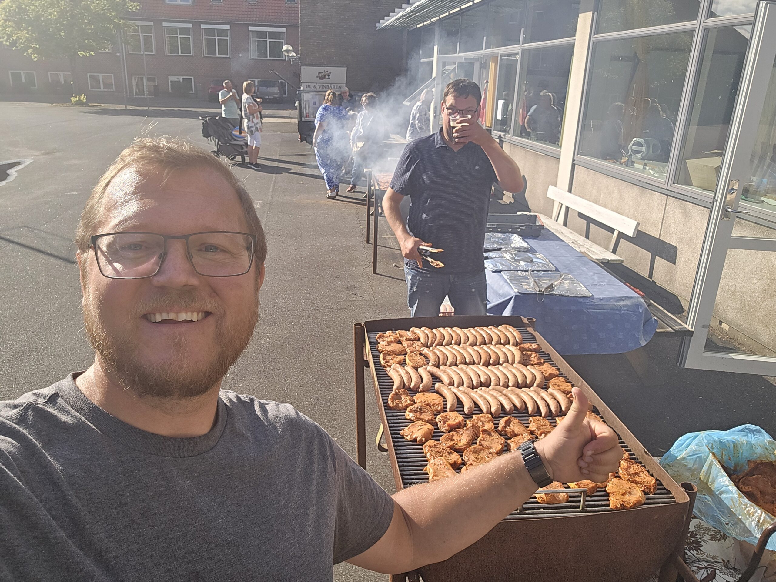 Grillmestrere Torben, Michael og Kristian